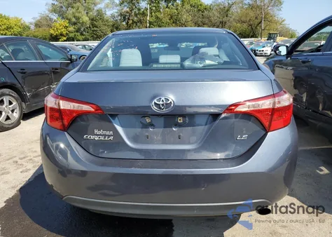 2017 Toyota Corolla L z USA, uszkodzony, nr VIN 2T1BURHE4HC831990